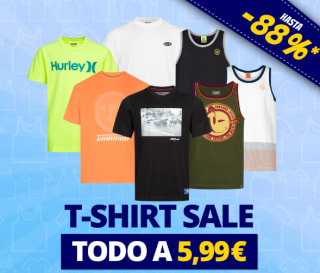 Todas las camisetas a 5,99€