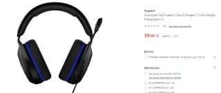 Auriculares gaming - HYPERX Cloud Stinger 2 por 39.9€