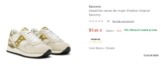 Zapatillas casual de mujer Saucony Shadow Original por 51.95€