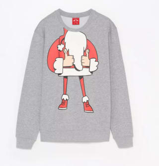 Sudadera para hombre de manga larga y cuello redondo Santa por 4.99€