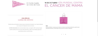 Bolsa reutilizable , ayuda contra el cáncer de mama 3€