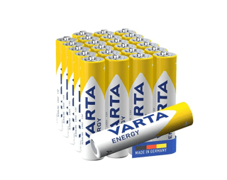 24 unidades Varta Pila Energy AAA Micro LR03 alcalina por 6,99€