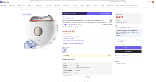 ANLAN Eléctrico Gua Sha Masajeador Lifting facial EMS Terapia de luz LED Eliminar edema Piel reafirmante por solo 30,87€