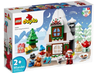 LEGO DUPLO Peperkoekhuis van de Kerstman voor €20,32 bij Amazon