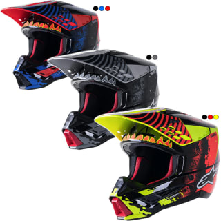 Casco de Moto Alpinestars S-M5 Solar Flare por 99€