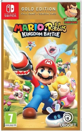 Mario + Rabbids Kingdom Battle Gold Edition por 24,99€.