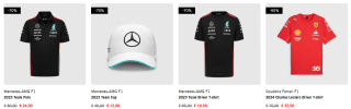 Tot 70% korting op F1-producten van Oa RedBull, Ferrari en meer