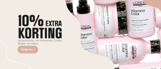 10% extra korting op Kérastase, L'Oréal, Redken en Matrix bij Haarshop