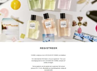 Gratis Les Eaux De Chanel Sample Set (6x 1,5 ml) aanvragen