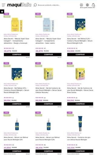 -15% de Descuento en Alma Secret.