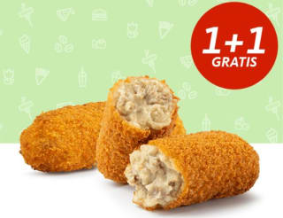 1+1 gratis op alle kroketten bij Kwalitaria