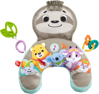 Fisher-Price luiaard-speelkussen met trilling en muziek voor €14,99 bij Amazon