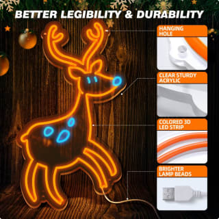 Siervo Eufrozy Luz Neón con Atenuación de 6 Niveles por solo 9,99€