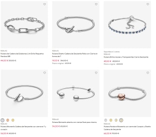 Pandora pulseras desde solo 19€ hasta 50% descuento