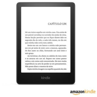 E-reader da kindle de 8gb na cor preta - R$ 599