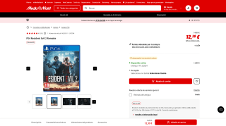 Resident Evil 2 Remake PS4 por 12,39€