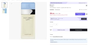 Dolce & Gabbana - Fragancias - Light Blue EDT 25ML por 26,87€