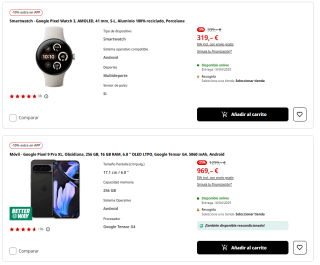 10% EXTRA Google Pixel Mediamarkt APP