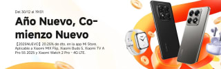 20% descuento EXTRA en tus compras Xiaomi