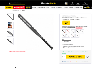 Bate HIDETOSHI WAKASHIMA Tokyo de béisbol por solo 7,77€