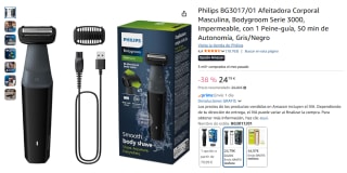 Philips BG3017/01 Afeitadora Corporal Masculina por 24,79€