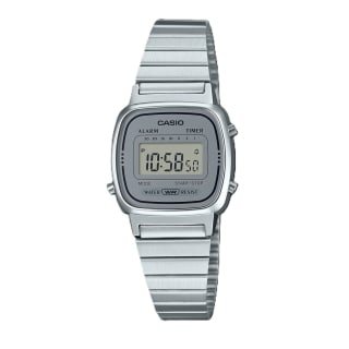 Casio digital alarma acero inoxidable LA670WA-7DF mujer por 29€