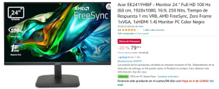 Monitor 24 " Full HD 100 Hz Acer EK241YHBIF por 79.9€