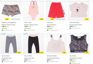 Descuentos de -20% en seleccionados para niños desde Sprinter