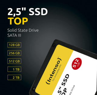 Intenso SSD 2TB 2.5" SATA III 256MB por 119,90€