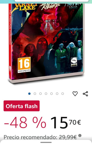 The Pixel Pulps Collection Nintendo Switch por 15,70€.