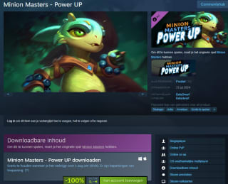 Minion Masters Power UP gratis via Steam