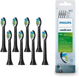 2 verpakkingen Philips Sonicare W2 Optimal White Opzetborstels - 8 Stuks voor €25,99 dmv code bij Amazon
