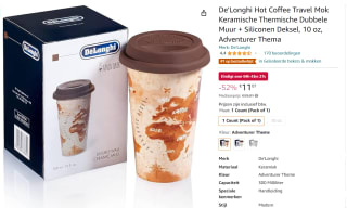 DeLonghi Thermosbeker Keramische beker met dubbele wand vanaf € €10,89 bij Amazon