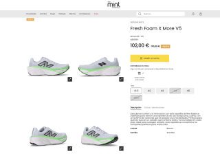 Fresh Foam X More V5 Hombre por solo 102€
