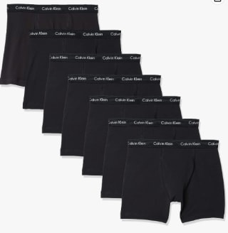 Pack de 7 boxers Calvin Klein por $1,502.78