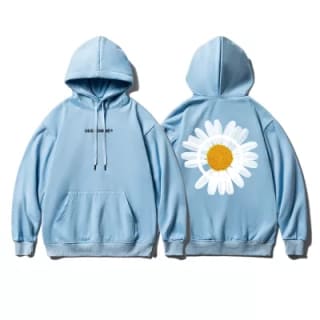Sudadera con capucha estampada por 9,90€ varios colores a elegir