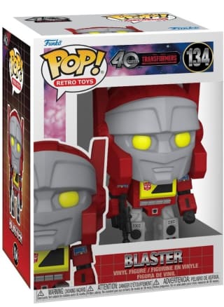 Funko Pop Retro Transformers G1 Blaster por 7,50€.