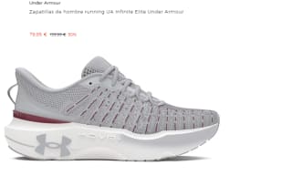 Zapatillas de hombre running UA Infinite Elite Under Armour por 79.95€