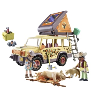 Playmobil Wiltopia - Met de terreinwagen bij de leeuwen voor €26,39 bij Toychamp
