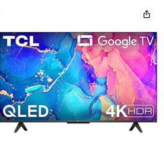 TCL QLED 43C639 - Smart TV 43" con 4K HDR Pro, Google TV con Sonido Onkyo, Motion Clarity, Google Assistant Incorporado & Compatible con Alexa por 333€