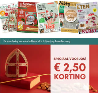 €2,50 korting bij Hobbyou