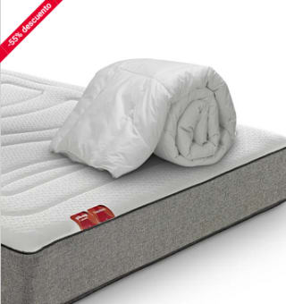 Colchón + edredón + almohada gratis Pikolin por solo 510,98€