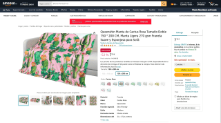 Queenshin Manta de Cactus Rosa 150x200 cm por 7,19€