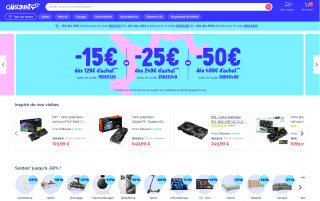 Descuento hasta 50€ en Cdiscount