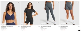 30% korting op alles bij Gymshark