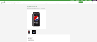Refrigerante Pepsi Black em lata de 350 ml - R$ 1,50