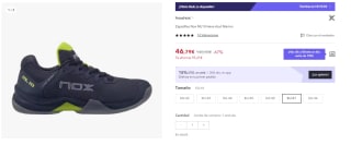 Zapatillas de Padel para Hombre Nox ML10 Hexa por 32.75€