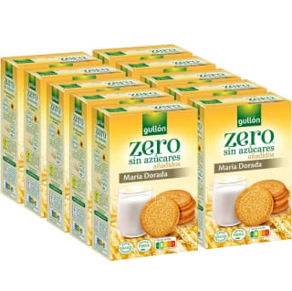 Pack 10×400gr Maria Dorada Gullón por 14,75€.