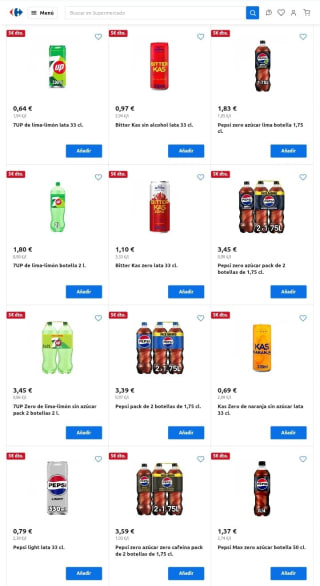 -5€ de Descuento directo por compra de 15€ en Carrefour.