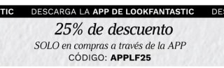 25% de descuento en Lookfantastic al descargar la App